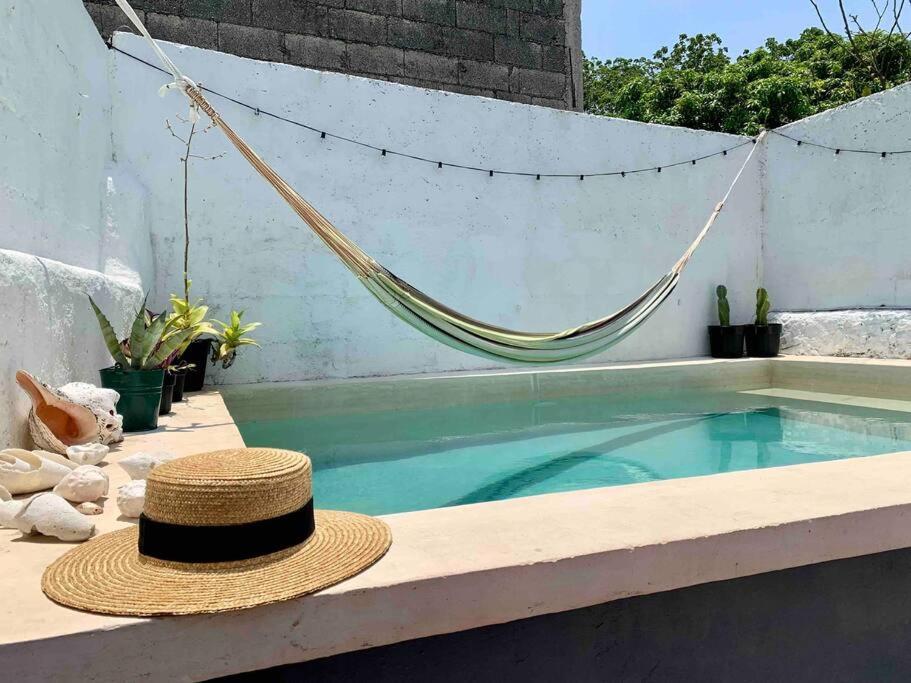 Casita Azul Colonial En El Centro De Merida. 外观 照片