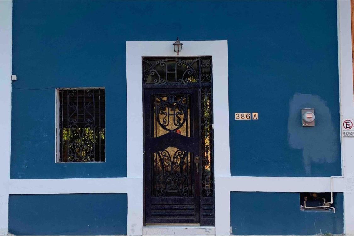 Casita Azul Colonial En El Centro De Merida. 外观 照片