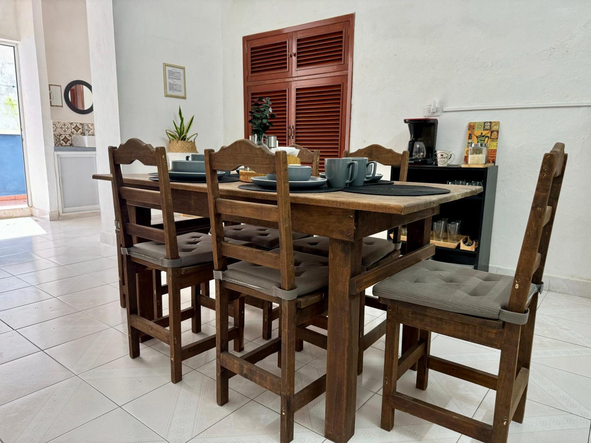 Casita Azul Colonial En El Centro De Merida. 外观 照片