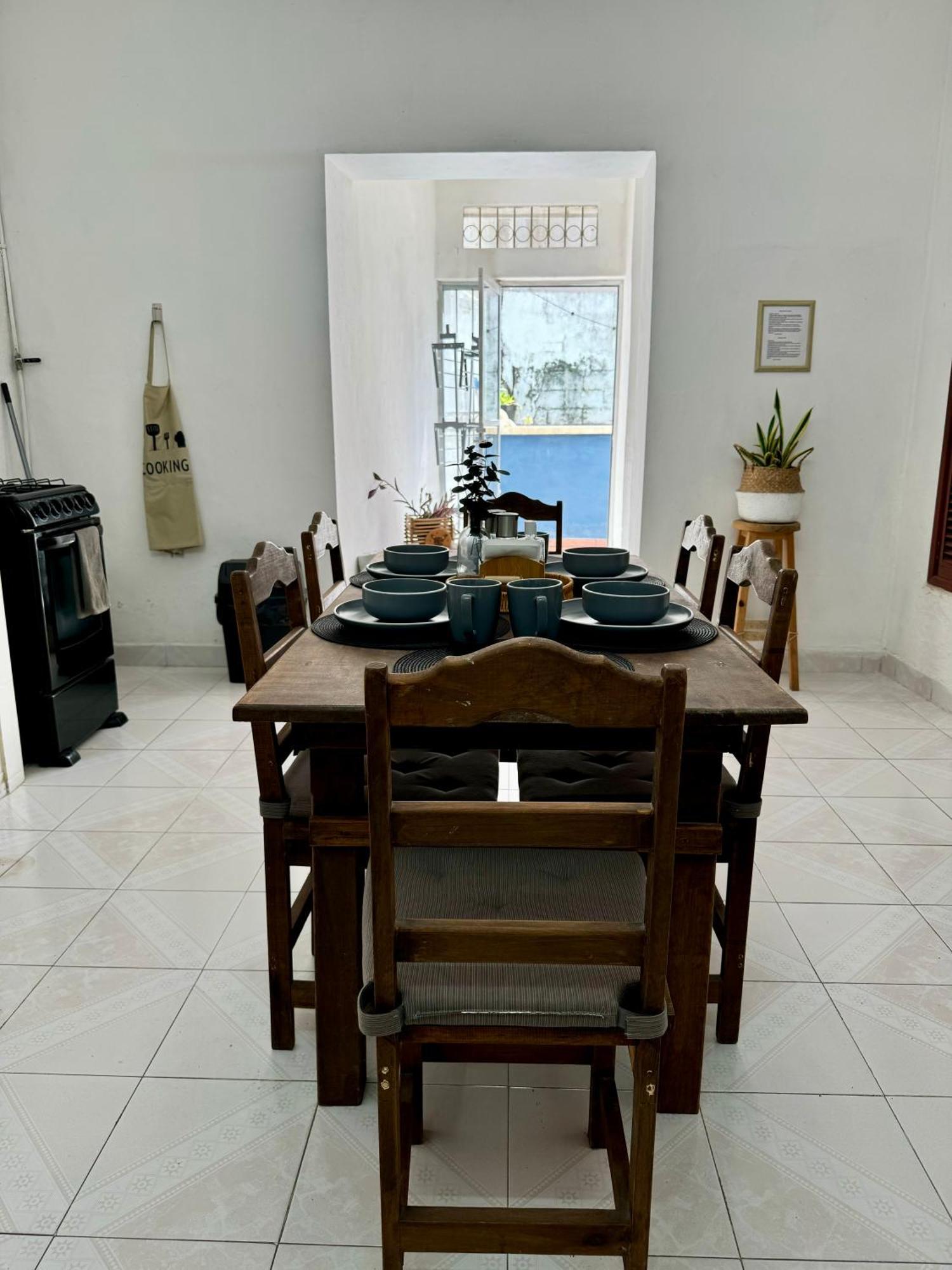 Casita Azul Colonial En El Centro De Merida. 外观 照片
